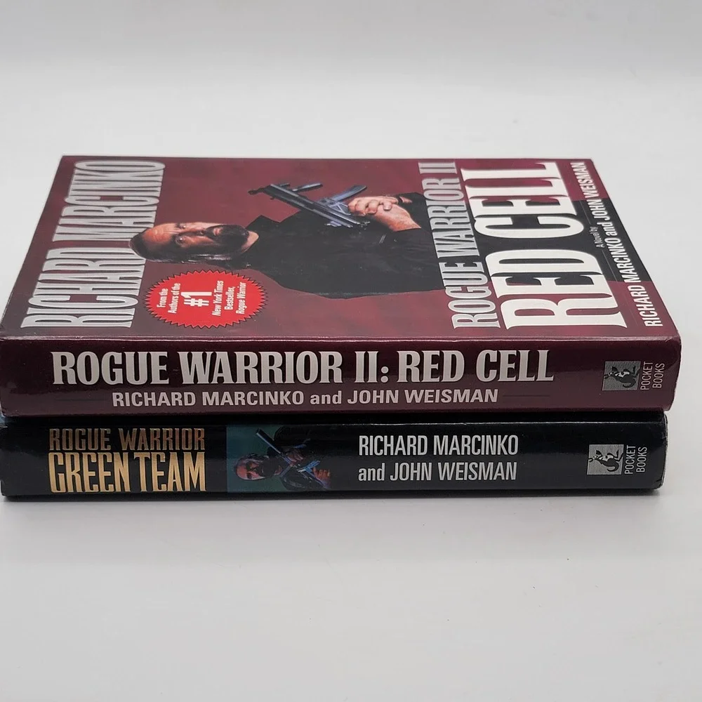 Richard Marcinko Rogue Warrior II Red Cell & Green Team Hardcover 1st Print Good